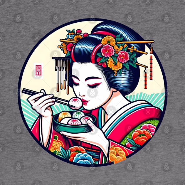 Dim sum geisha geiko by Japanese Fever